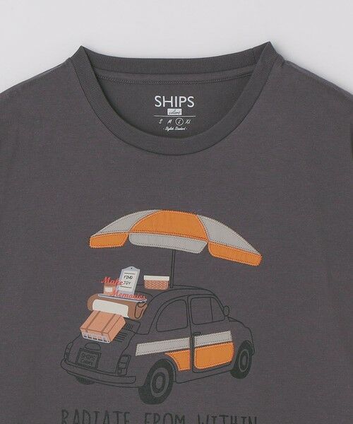SHIPS / シップス Tシャツ | SHIPS Colors:パッチワーク & 刺繍 Tシャツ | 詳細4