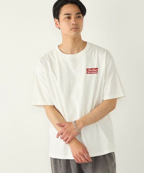 SHIPS / シップス Tシャツ | SHIPS Colors:Sealtest(R) ICE CREAM プリント フェード Tシャツ | 詳細12
