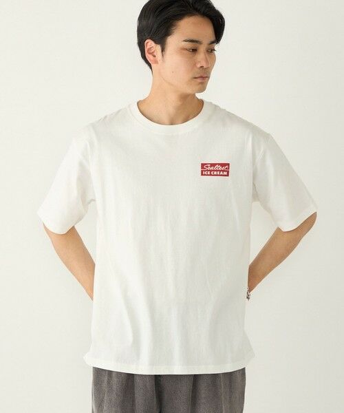 SHIPS / シップス Tシャツ | SHIPS Colors:Sealtest(R) ICE CREAM プリント フェード Tシャツ | 詳細13
