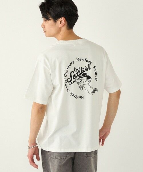 SHIPS / シップス Tシャツ | SHIPS Colors:Sealtest(R) ICE CREAM プリント フェード Tシャツ | 詳細14