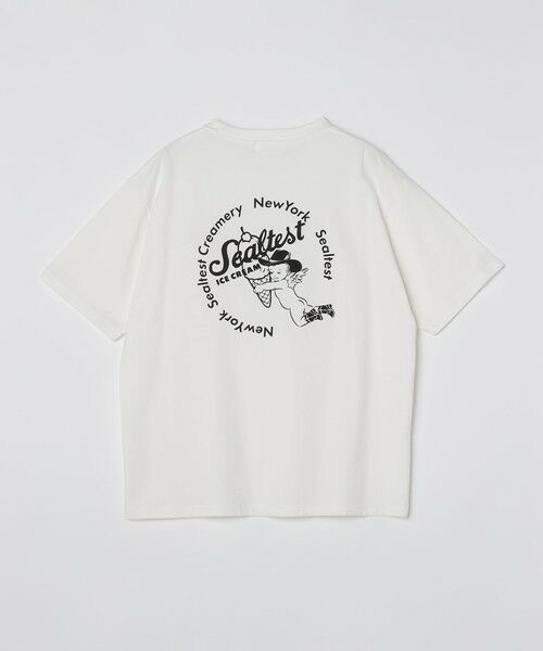 SHIPS / シップス Tシャツ | SHIPS Colors:Sealtest(R) ICE CREAM プリント フェード Tシャツ | 詳細2