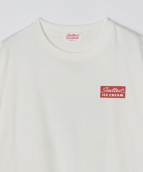 SHIPS / シップス Tシャツ | SHIPS Colors:Sealtest(R) ICE CREAM プリント フェード Tシャツ | 詳細3