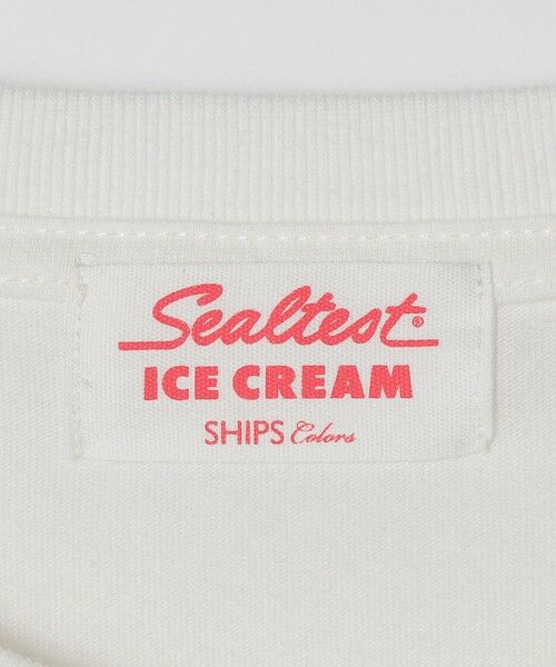 SHIPS / シップス Tシャツ | SHIPS Colors:Sealtest(R) ICE CREAM プリント フェード Tシャツ | 詳細6