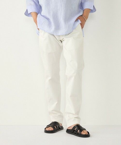 SHIPS / シップス チノ・ワークパンツ | 《予約》SHIPS Colors:〈洗濯機可能〉テーパード ストレッチ ライト チノパンツ◆ | 詳細8