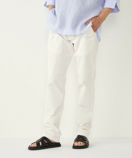 SHIPS / シップス チノ・ワークパンツ | 《予約》SHIPS Colors:〈洗濯機可能〉テーパード ストレッチ ライト チノパンツ◆ | 詳細9