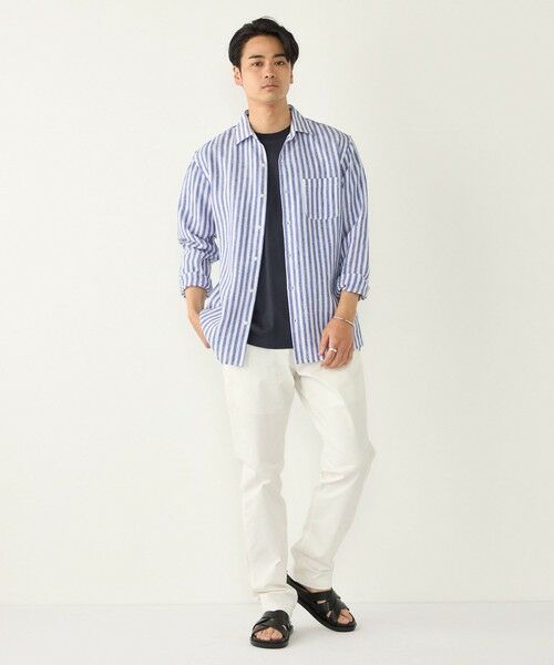 SHIPS / シップス チノ・ワークパンツ | 《予約》SHIPS Colors:〈洗濯機可能〉テーパード ストレッチ ライト チノパンツ◆ | 詳細10