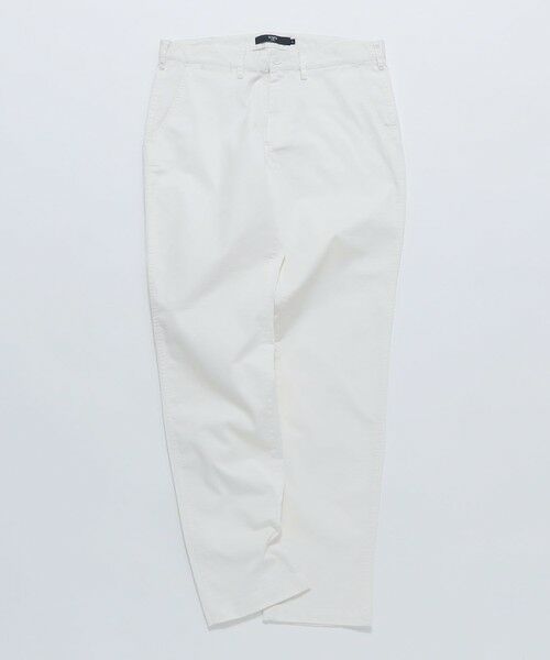 SHIPS / シップス チノ・ワークパンツ | 《予約》SHIPS Colors:〈洗濯機可能〉テーパード ストレッチ ライト チノパンツ◆（オフホワイト）