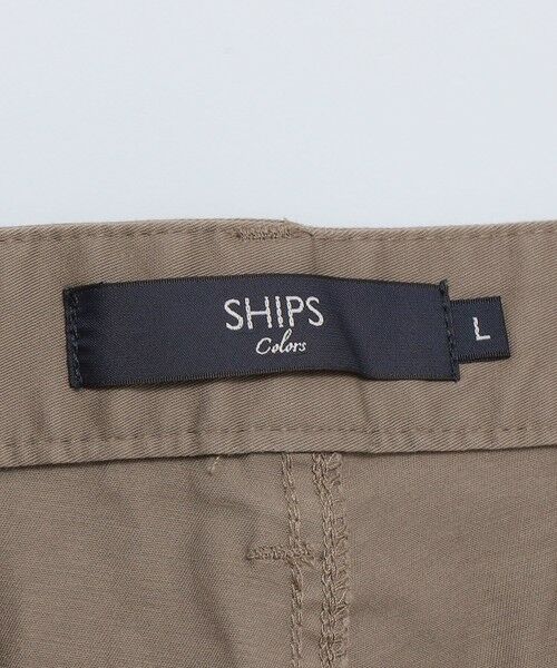 SHIPS / シップス チノ・ワークパンツ | 《予約》SHIPS Colors:〈洗濯機可能〉テーパード ストレッチ ライト チノパンツ◆ | 詳細20