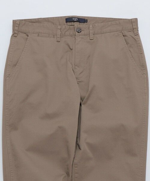 SHIPS / シップス チノ・ワークパンツ | 《予約》SHIPS Colors:〈洗濯機可能〉テーパード ストレッチ ライト チノパンツ◆ | 詳細6