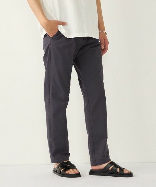 SHIPS / シップス チノ・ワークパンツ | 《予約》SHIPS Colors:〈洗濯機可能〉ストレッチ ジャージー ライト チノパンツ◆ | 詳細19