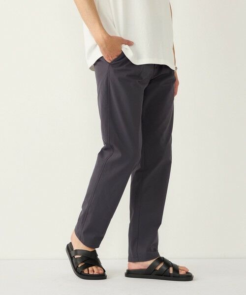 SHIPS / シップス チノ・ワークパンツ | 《予約》SHIPS Colors:〈洗濯機可能〉ストレッチ ジャージー ライト チノパンツ◆ | 詳細20