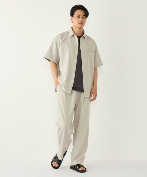 SHIPS / シップス その他パンツ | 《予約》SHIPS Colors:〈吸水速乾・洗濯機可能〉2WAY ストレッチ ワイド パンツ◆ | 詳細5