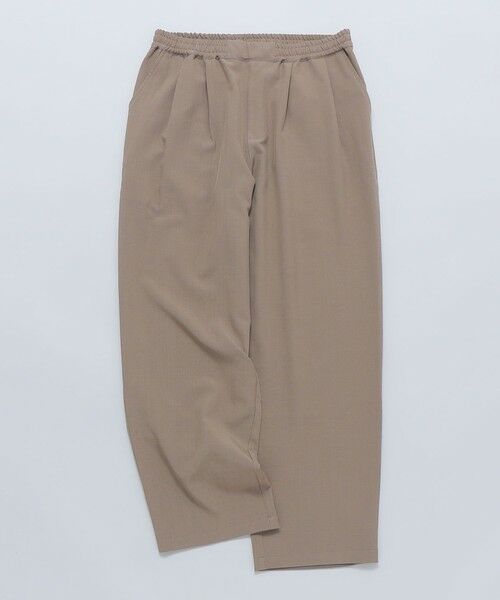 SHIPS / シップス その他パンツ | 《新色予約》SHIPS Colors:〈吸水速乾・洗濯機可能〉2WAY ストレッチ ワイド パンツ◇(ベージュ系)