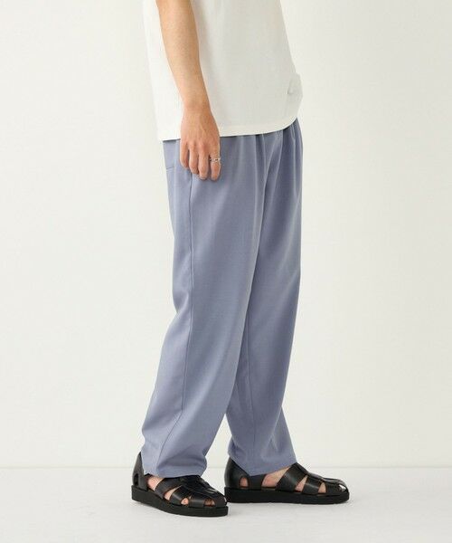 SHIPS / シップス その他パンツ | 《予約》SHIPS Colors:〈吸水速乾・洗濯機可能〉2WAY ストレッチ ワイド パンツ◆（ブルー）