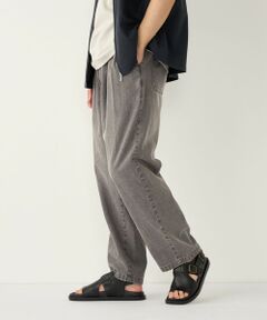 SHIPS / シップス デニムパンツ | 《予約》SHIPS Colors:〈洗濯機可能〉ライト デニム ワイド テーパード パンツ◆