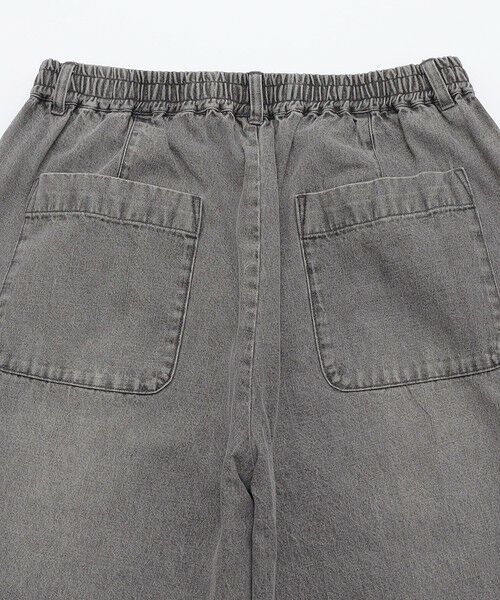 SHIPS / シップス デニムパンツ | 《予約》SHIPS Colors:〈洗濯機可能〉ライト デニム ワイド テーパード パンツ◆ | 詳細14