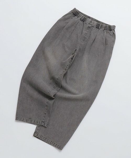 SHIPS / シップス デニムパンツ | 《予約》SHIPS Colors:〈洗濯機可能〉ライト デニム ワイド テーパード パンツ◆ | 詳細17