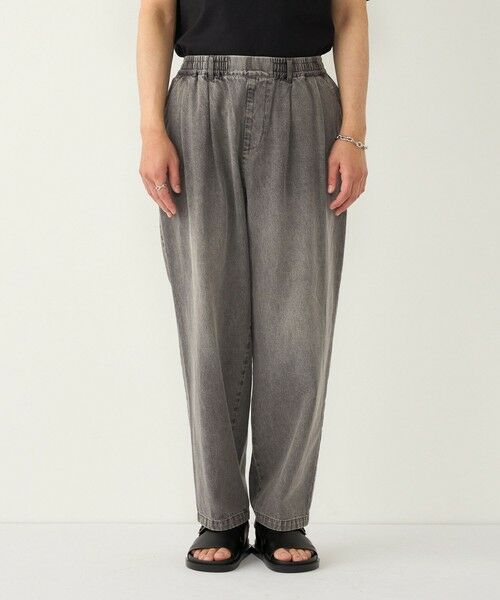 SHIPS / シップス デニムパンツ | 《予約》SHIPS Colors:〈洗濯機可能〉ライト デニム ワイド テーパード パンツ◆ | 詳細19