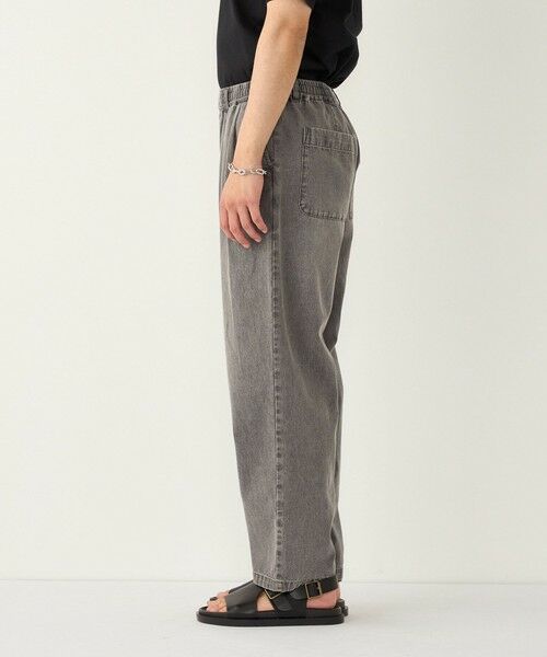 SHIPS / シップス デニムパンツ | 《予約》SHIPS Colors:〈洗濯機可能〉ライト デニム ワイド テーパード パンツ◆ | 詳細20