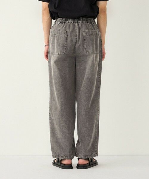 SHIPS / シップス デニムパンツ | 《予約》SHIPS Colors:〈洗濯機可能〉ライト デニム ワイド テーパード パンツ◆ | 詳細21