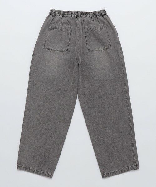 SHIPS / シップス デニムパンツ | 《予約》SHIPS Colors:〈洗濯機可能〉ライト デニム ワイド テーパード パンツ◆ | 詳細10