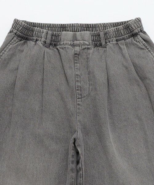 SHIPS / シップス デニムパンツ | 《予約》SHIPS Colors:〈洗濯機可能〉ライト デニム ワイド テーパード パンツ◆ | 詳細13