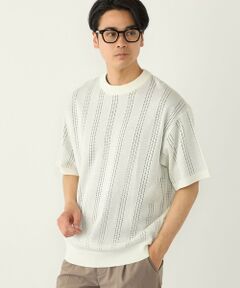 SHIPS / シップス ニット・セーター | 《予約》【WEB限定】SHIPS Colors:〈手洗い可能〉リネンタッチ 針抜き ニット◆