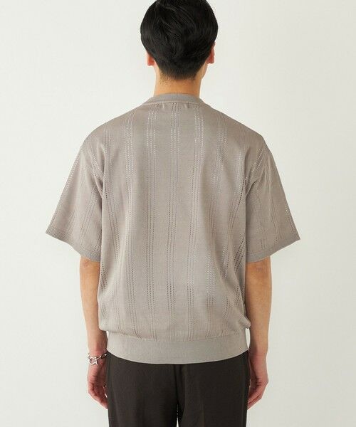 SHIPS / シップス ニット・セーター | 《予約》【WEB限定】SHIPS Colors:〈手洗い可能〉リネンタッチ 針抜き ニット◆ | 詳細17