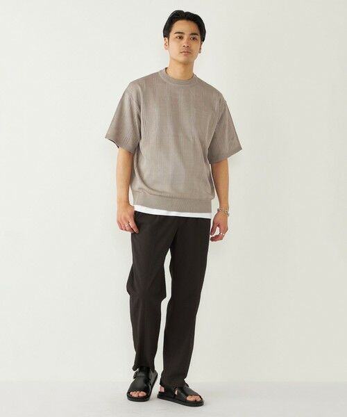 SHIPS / シップス ニット・セーター | 《予約》【WEB限定】SHIPS Colors:〈手洗い可能〉リネンタッチ 針抜き ニット◆ | 詳細18