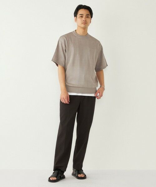 SHIPS / シップス ニット・セーター | 《予約》【WEB限定】SHIPS Colors:〈手洗い可能〉リネンタッチ 針抜き ニット◆ | 詳細21