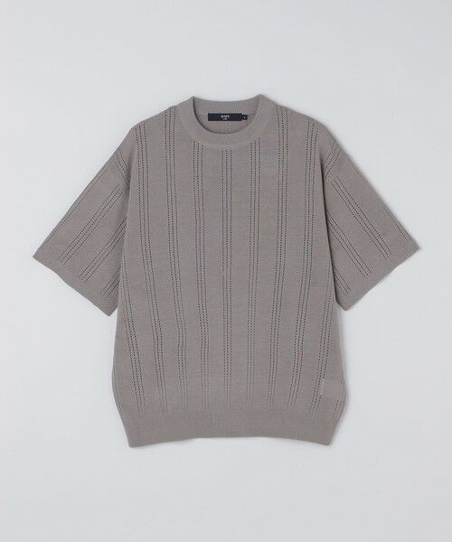 SHIPS / シップス ニット・セーター | 《予約》【WEB限定】SHIPS Colors:〈手洗い可能〉リネンタッチ 針抜き ニット◆ | 詳細8