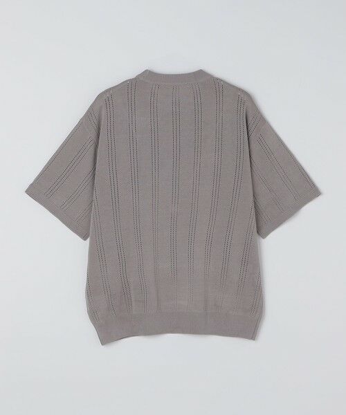 SHIPS / シップス ニット・セーター | 《予約》【WEB限定】SHIPS Colors:〈手洗い可能〉リネンタッチ 針抜き ニット◆ | 詳細9