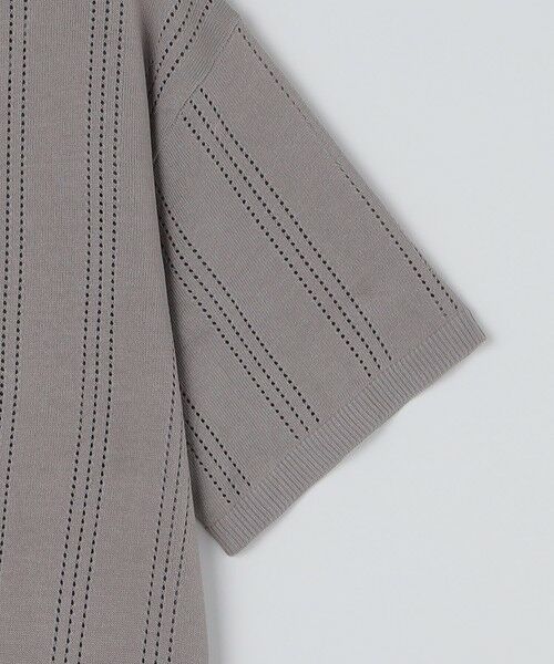 SHIPS / シップス ニット・セーター | 《予約》【WEB限定】SHIPS Colors:〈手洗い可能〉リネンタッチ 針抜き ニット◆ | 詳細11