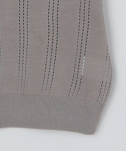 SHIPS / シップス ニット・セーター | 《予約》【WEB限定】SHIPS Colors:〈手洗い可能〉リネンタッチ 針抜き ニット◆ | 詳細12