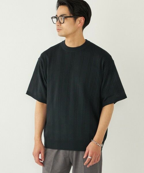 SHIPS / シップス ニット・セーター | 《予約》【WEB限定】SHIPS Colors:〈手洗い可能〉リネンタッチ 針抜き ニット◆ | 詳細26