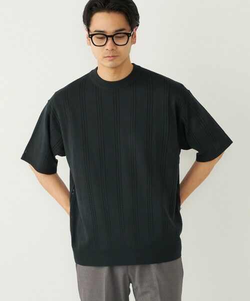 SHIPS / シップス ニット・セーター | 《予約》【WEB限定】SHIPS Colors:〈手洗い可能〉リネンタッチ 針抜き ニット◆ | 詳細27