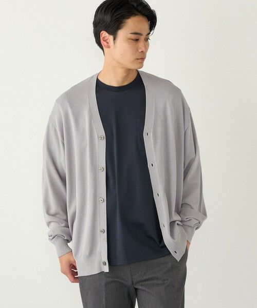 SHIPS / シップス カーディガン・ボレロ | 《予約》【WEB限定】SHIPS Colors:〈接触冷感・洗濯機可能〉ライト カーディガン◆ | 詳細5