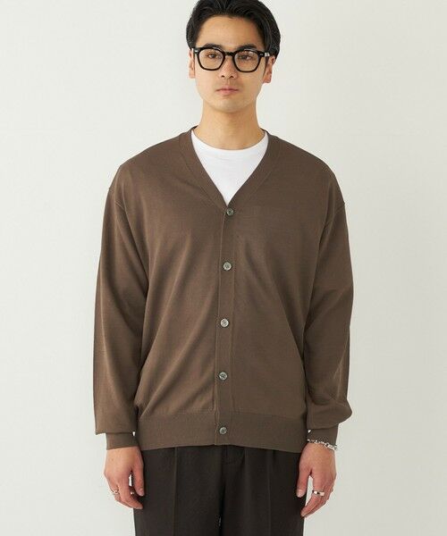 SHIPS / シップス カーディガン・ボレロ | 《予約》【WEB限定】SHIPS Colors:〈接触冷感・洗濯機可能〉ライト カーディガン◆ | 詳細15