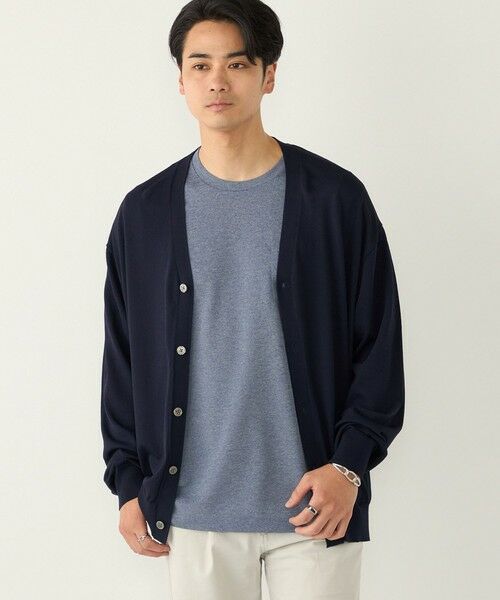 SHIPS / シップス カーディガン・ボレロ | 《予約》【WEB限定】SHIPS Colors:〈接触冷感・洗濯機可能〉ライト カーディガン◆ | 詳細26