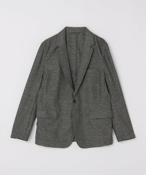 SHIPS / シップス テーラードジャケット | SHIPS Colors:〈洗濯機可能〉ジャージー ジャケット(セットアップ対応)（グレー）