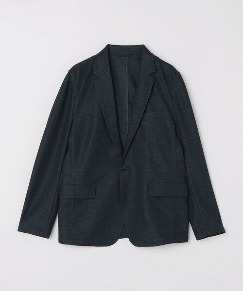SHIPS / シップス テーラードジャケット | SHIPS Colors:〈洗濯機可能〉ジャージー ジャケット(セットアップ対応)（ネイビー）