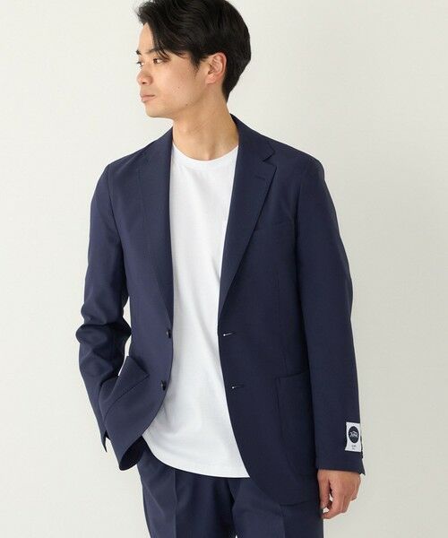 SHIPS / シップス テーラードジャケット | 《予約》SHIPS Colors:〈洗濯機可能〉ファブリーズ シアサッカー ジャケット◆ | 詳細22