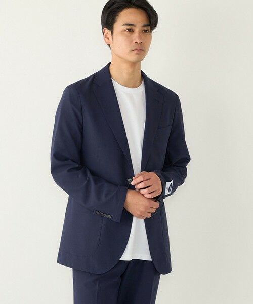 SHIPS / シップス テーラードジャケット | 《予約》SHIPS Colors:〈洗濯機可能〉ファブリーズ シアサッカー ジャケット◆ | 詳細23