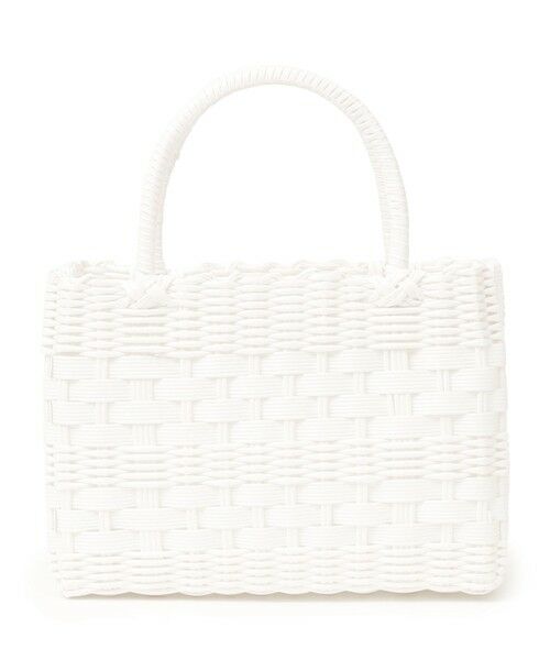 SHIPS / シップス かごバック | SHIPS Colors:チューブ トートバッグ（ホワイト）