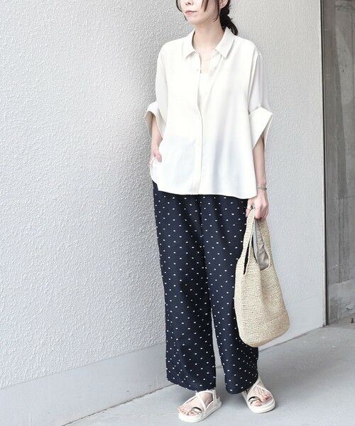 SHIPS / シップス シャツ・ブラウス | SHIPS Colors:〈手洗い可能〉2WAY スリーブ シャツ | 詳細3