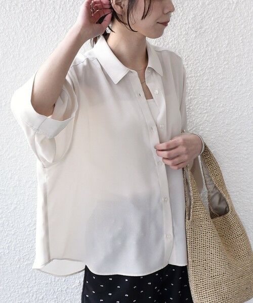 SHIPS / シップス シャツ・ブラウス | SHIPS Colors:〈手洗い可能〉2WAY スリーブ シャツ | 詳細4