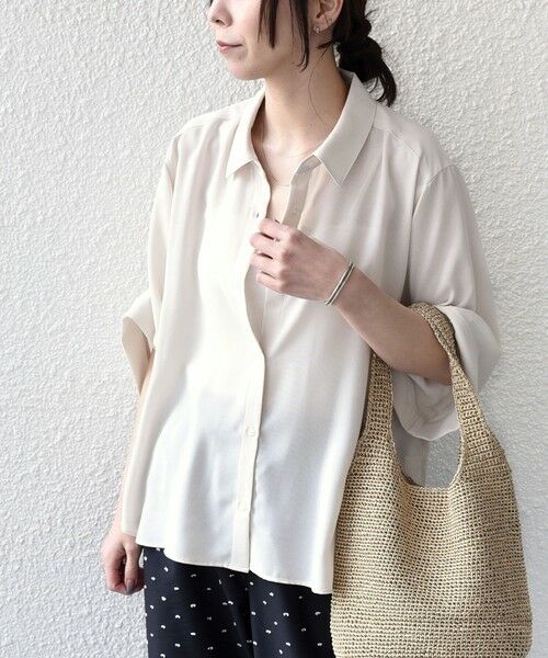 SHIPS / シップス シャツ・ブラウス | SHIPS Colors:〈手洗い可能〉2WAY スリーブ シャツ | 詳細6