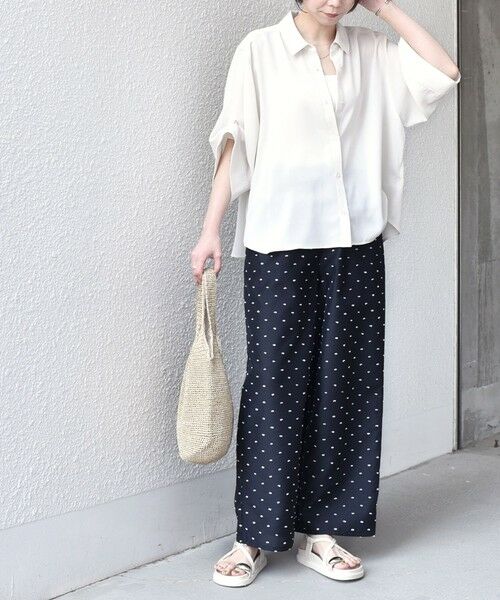 SHIPS / シップス シャツ・ブラウス | SHIPS Colors:〈手洗い可能〉2WAY スリーブ シャツ | 詳細7