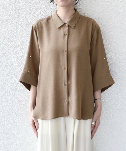 SHIPS / シップス シャツ・ブラウス | SHIPS Colors:〈手洗い可能〉2WAY スリーブ シャツ | 詳細15