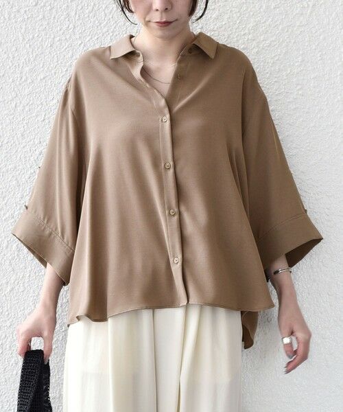 SHIPS / シップス シャツ・ブラウス | SHIPS Colors:〈手洗い可能〉2WAY スリーブ シャツ | 詳細20